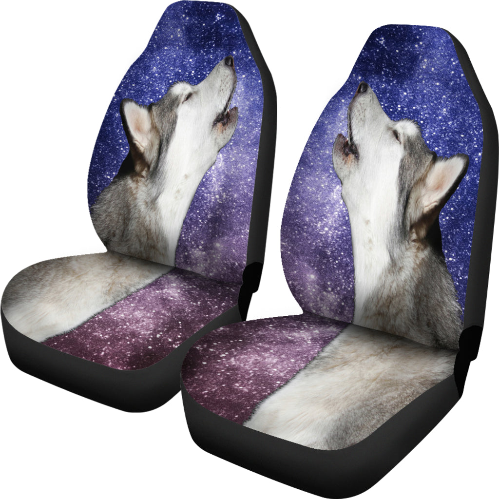 Howling Malamute Car Seat Covers