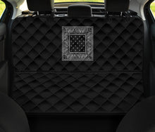 Load image into Gallery viewer, Black Bandana Car Pet Seat Covers
