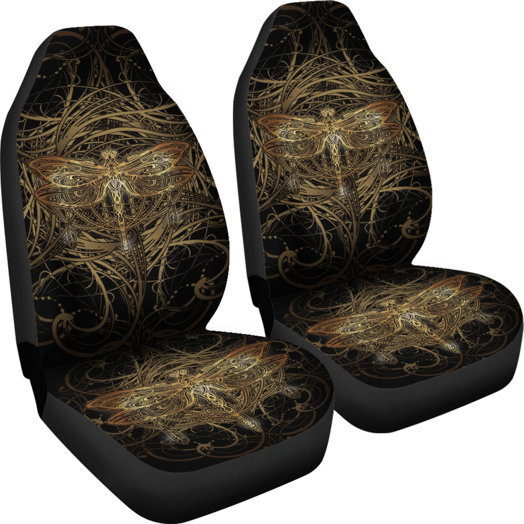 Dragonfly Mandala Car Seat Covers