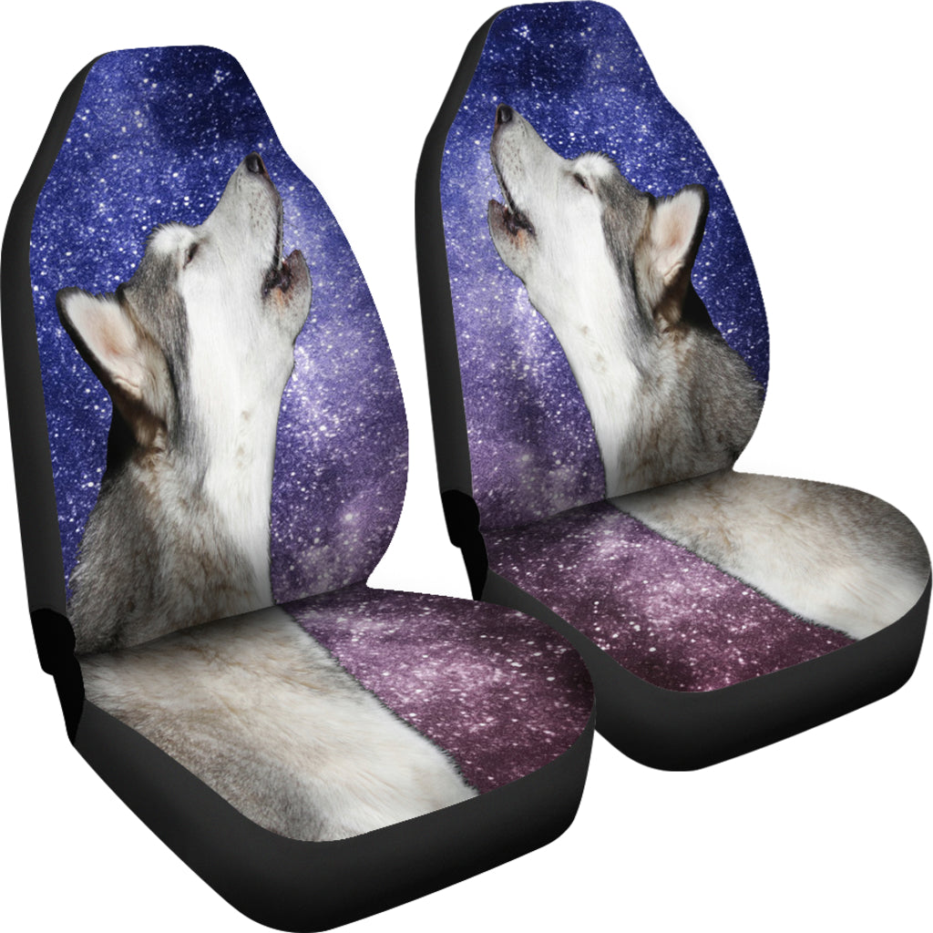 Howling Malamute Car Seat Covers