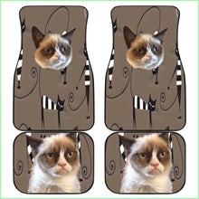 Load image into Gallery viewer, Funny Cat Face Car Floor Mat
