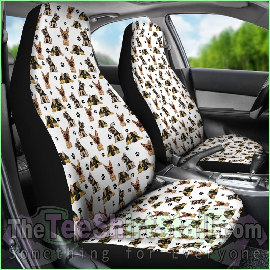 German Shepherd Car Seat Covers (Set Of 2)