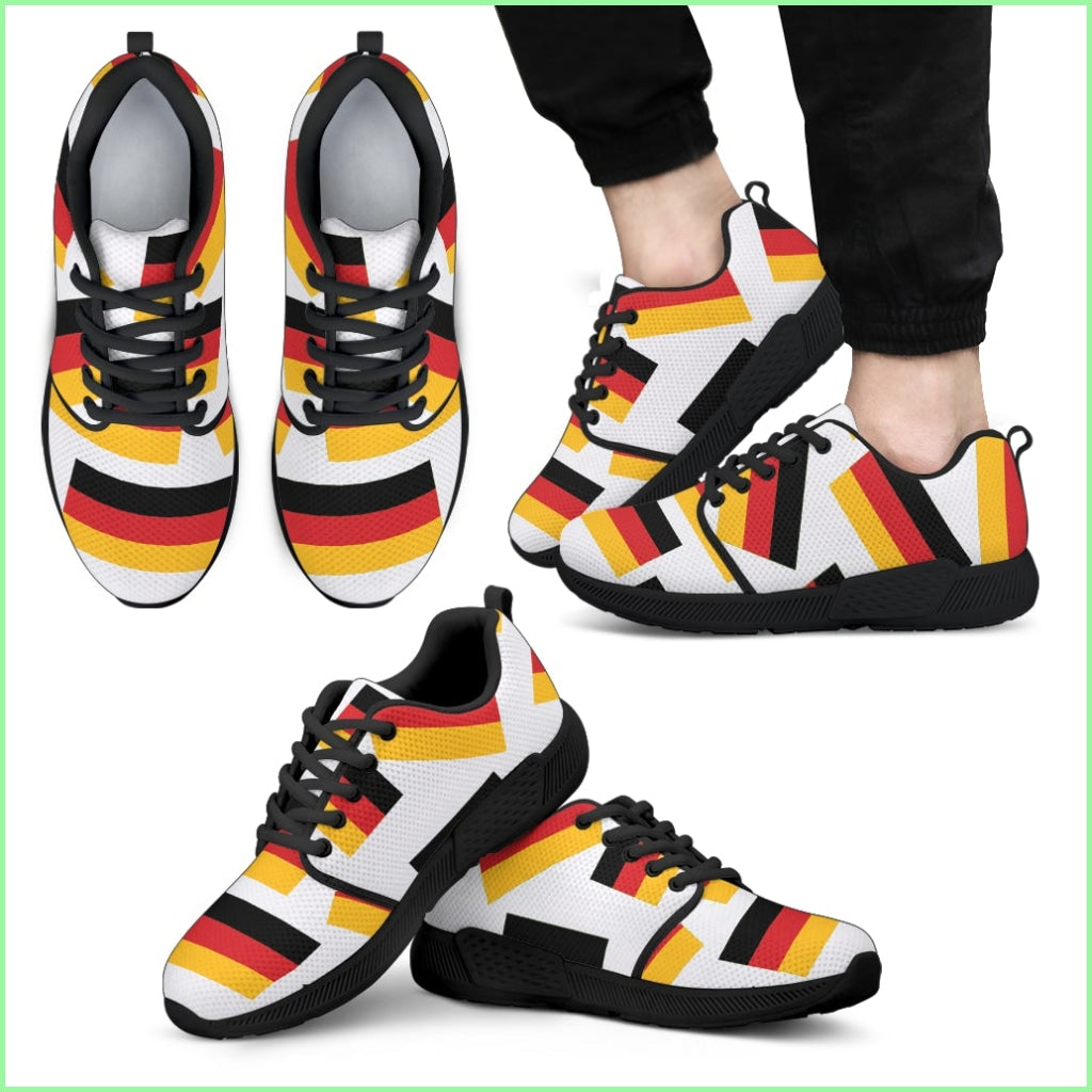 Germanys Pride! Flagshoe - Mens Athletic Sneaker