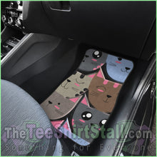 Load image into Gallery viewer, Girly Cat Car Floor Mat
