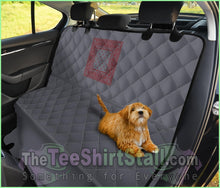 Load image into Gallery viewer, Gray And Red Bandana Car Pet Seat Covers
