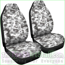 Load image into Gallery viewer, Grey Camouflage Seat Covers
