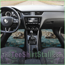 Load image into Gallery viewer, Grey Kitten Cute Car Floor Mat
