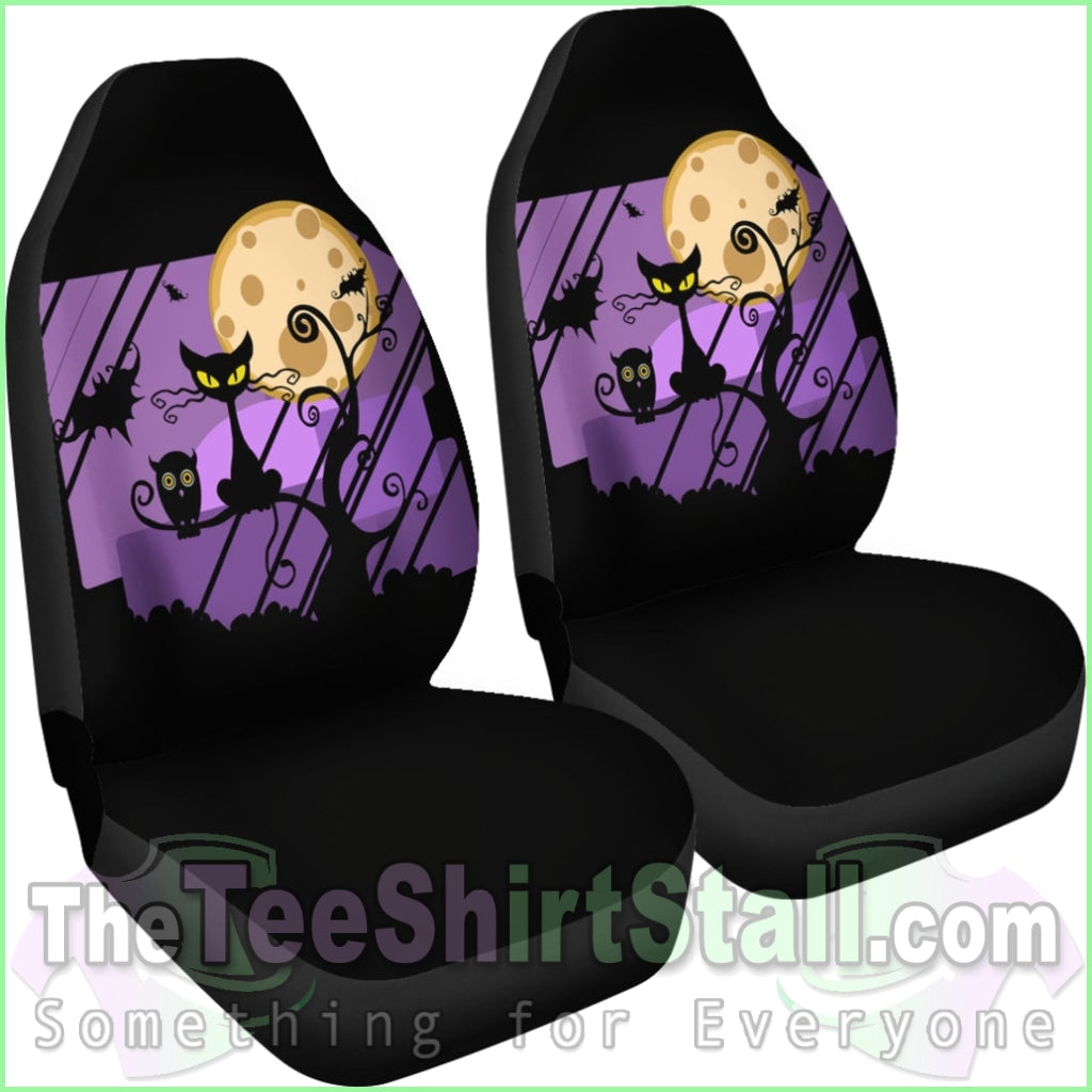 Halloween Custom Car Seat Covers