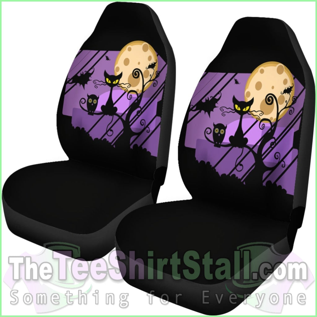 Halloween Custom Car Seat Covers