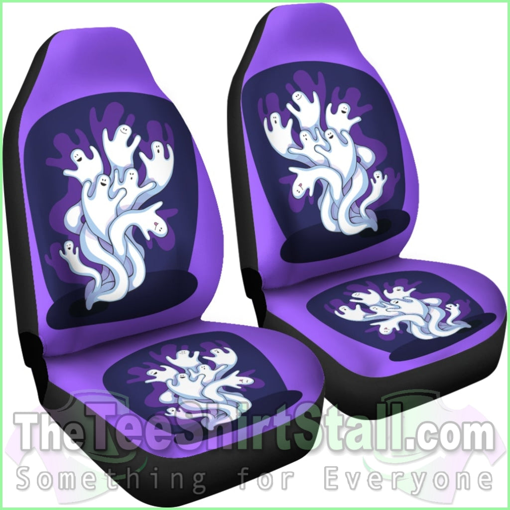 Halloween Spooky Ghost Car Seat Covers