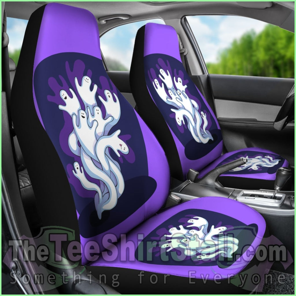 Halloween Spooky Ghost Car Seat Covers