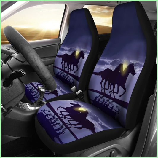 Horse - Night Car Seat Cover