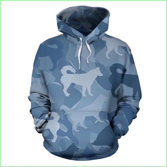 Husky Light Blue Mens Hoodiehusky / S