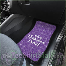 Load image into Gallery viewer, I Am A Proud Chihuahua Parent Front And Back Car Mat (Set Of 4)
