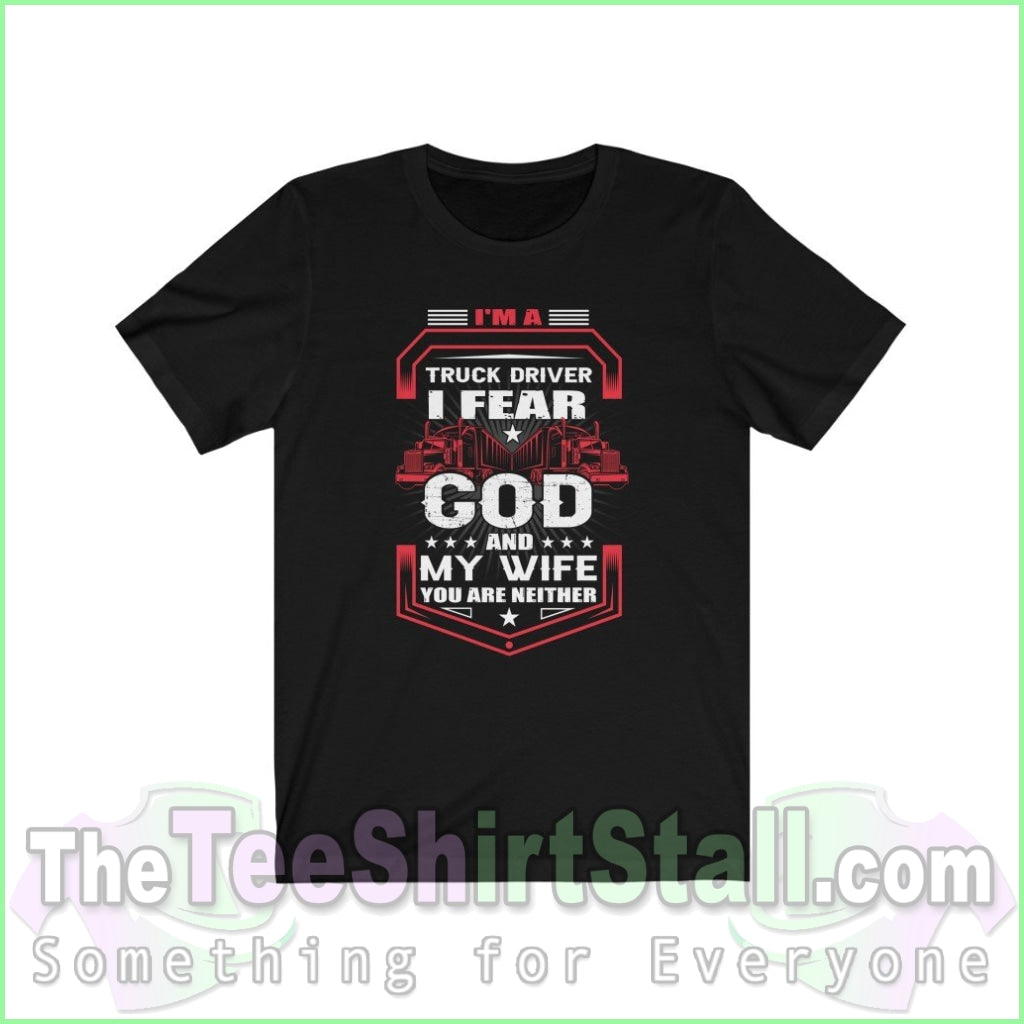 I Fear God And My Wife Tee Black / Xs T-Shirt