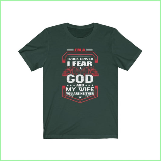 I Fear God And My Wife Tee Forest / L T-Shirt