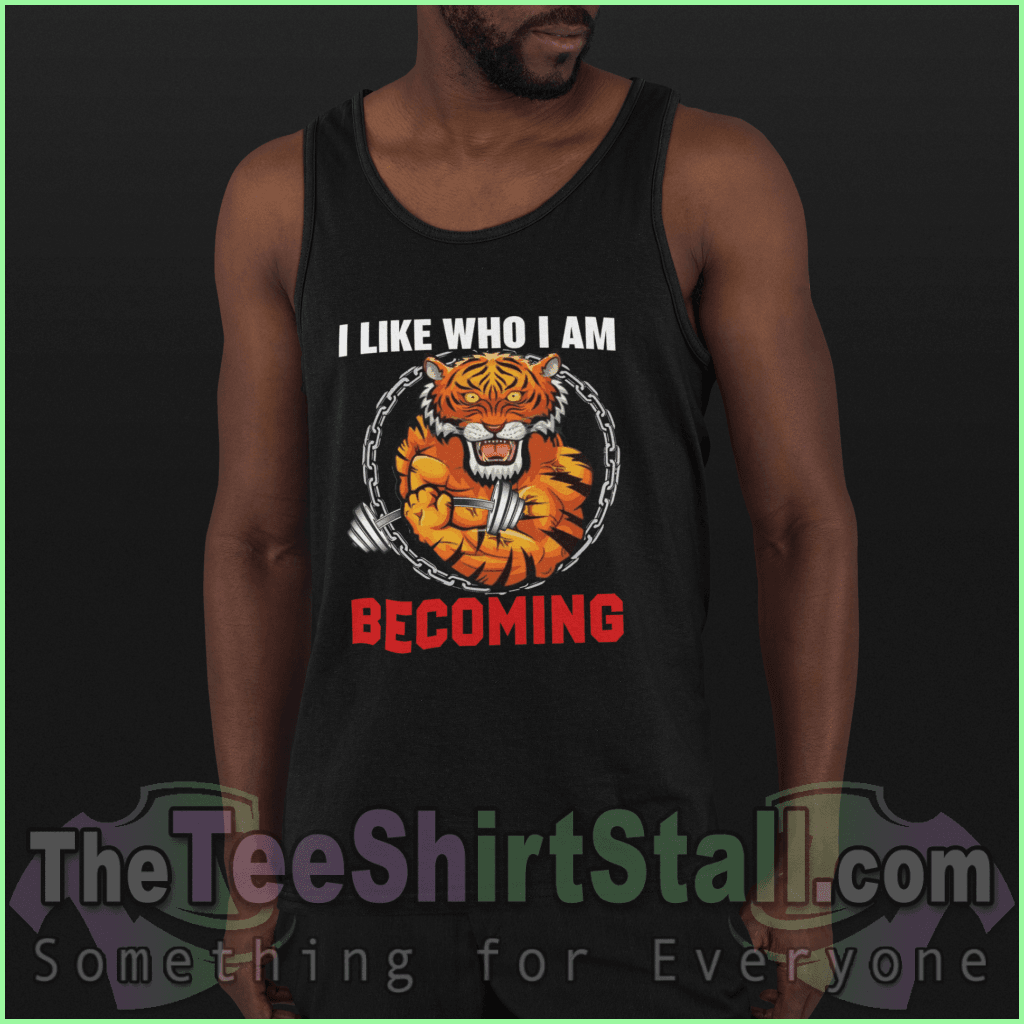 I Like Who Am Becoming Unisex Jersey Tank Top