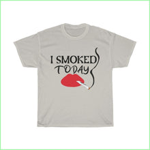 Load image into Gallery viewer, I Smoked Today Tee L / Ice Grey T-Shirt
