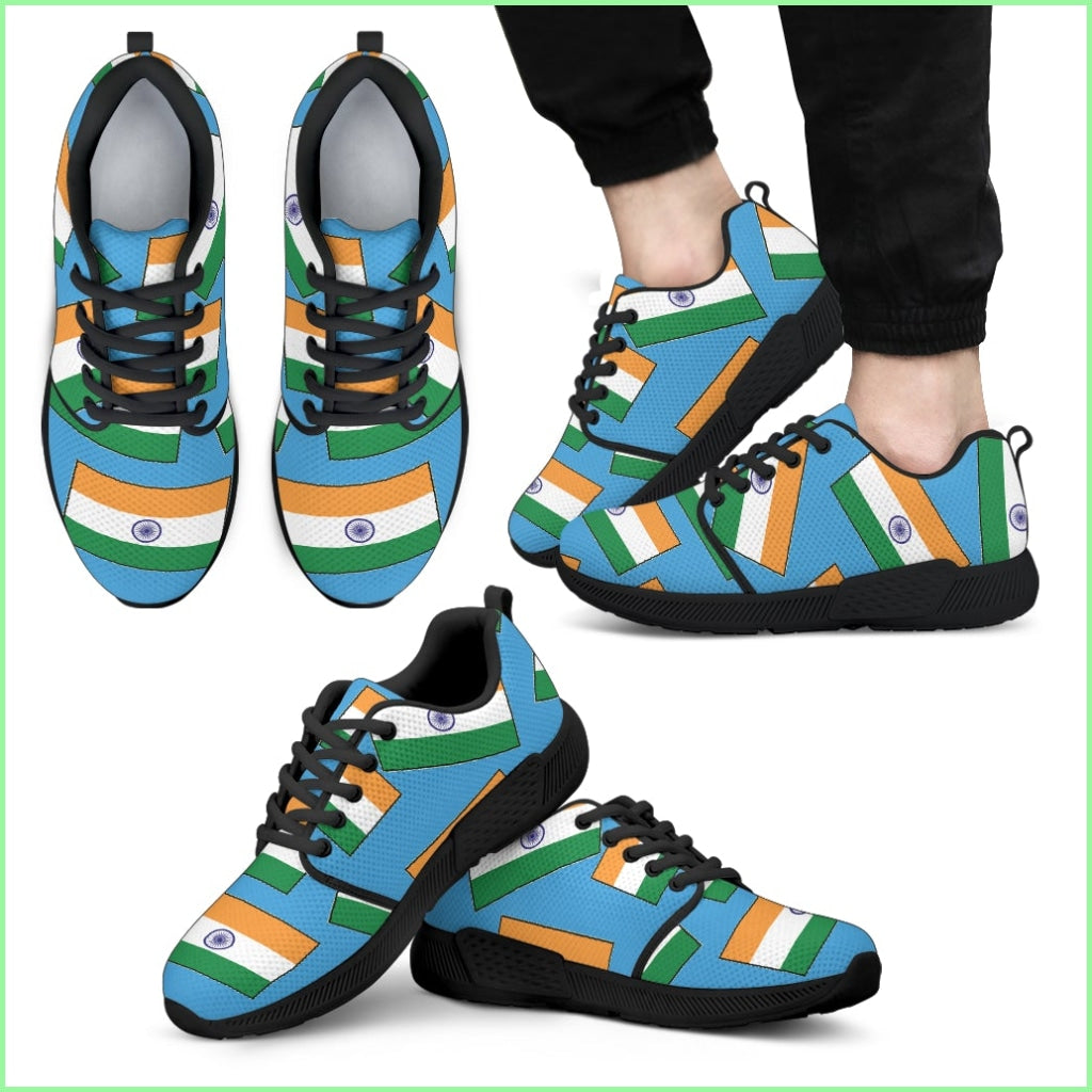 Indias Pride! Flagshoe - Mens Athletic Sneaker