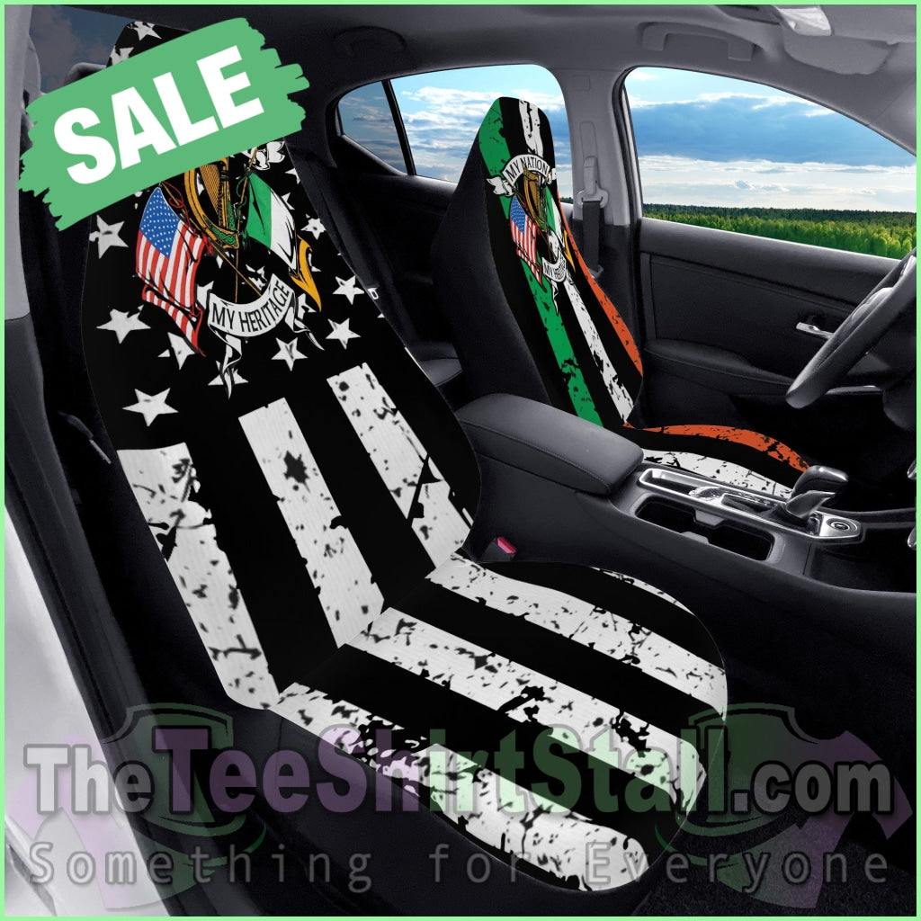 Irish American Pride Car Seat Covers Automotive Interior