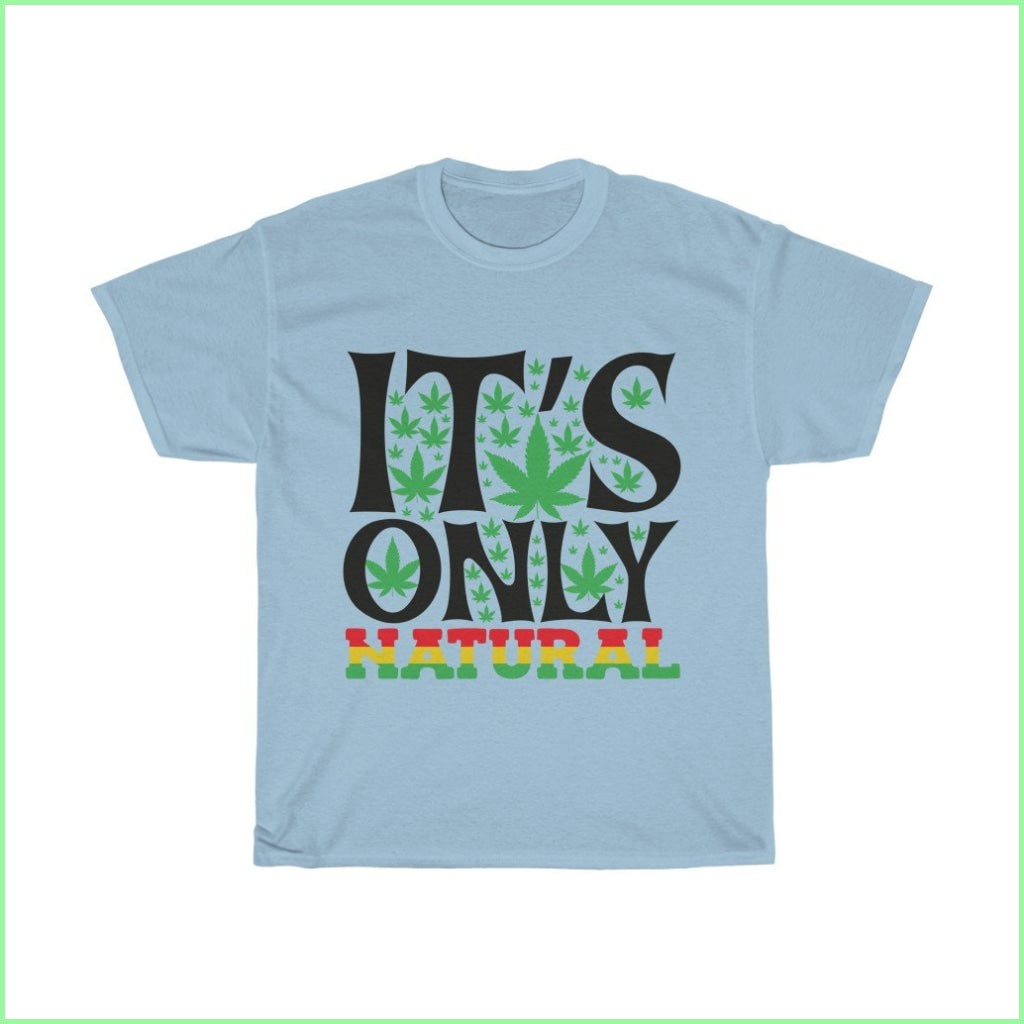 Its Only Natural Tee L / Light Blue T-Shirt