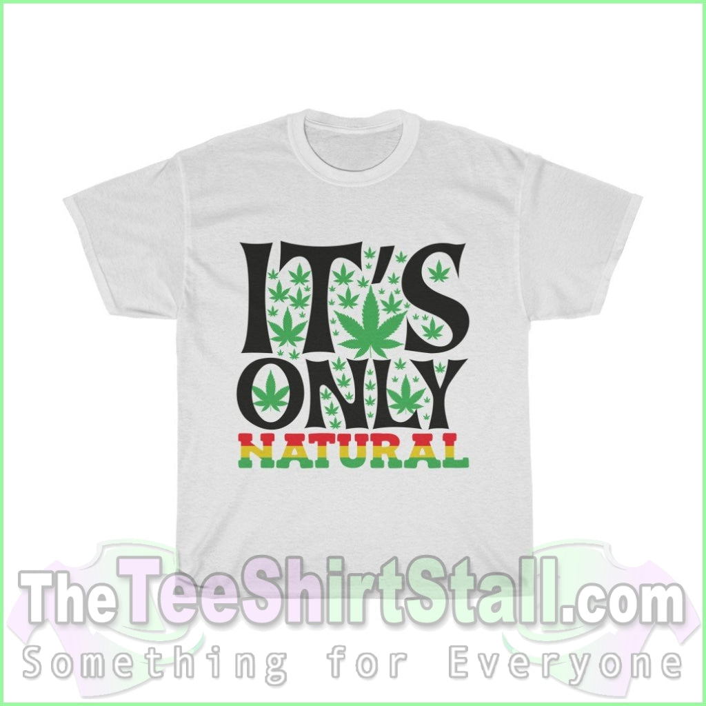 Its Only Natural Tee S / White T-Shirt