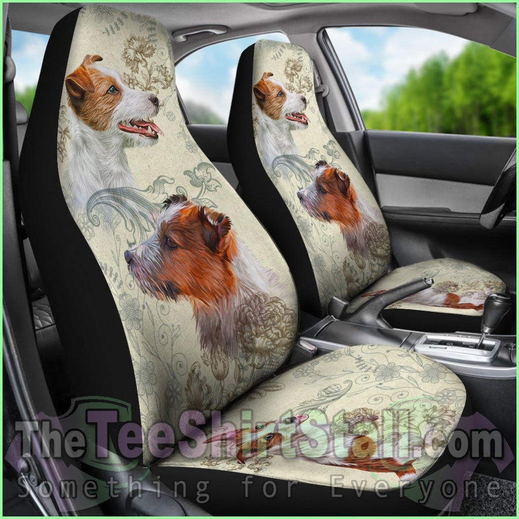 Jack Russell Terrier Car Seat Covers (Set Of 2)