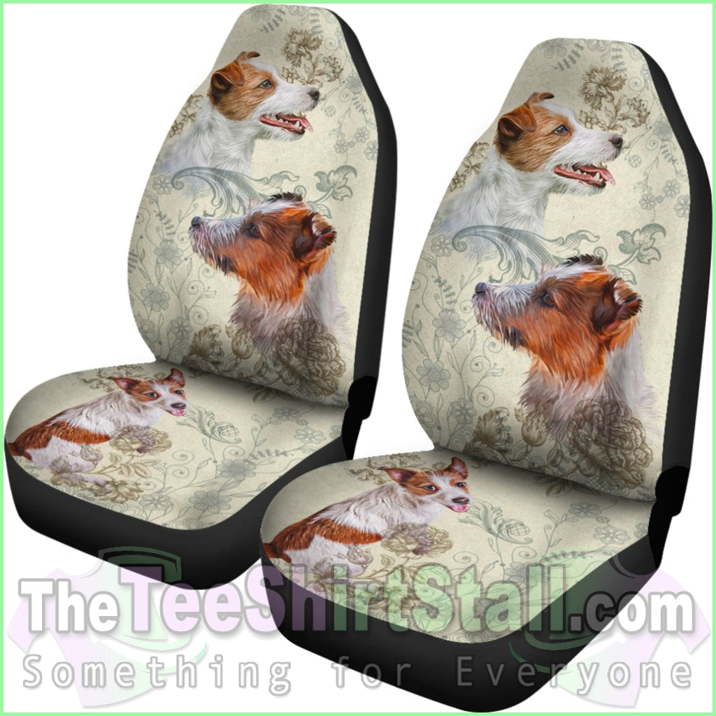 Jack Russell Terrier Car Seat Covers (Set Of 2)