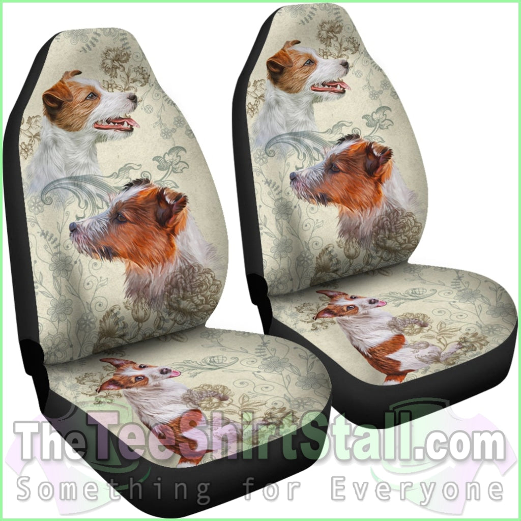 Jack Russell Terrier Car Seat Covers (Set Of 2)