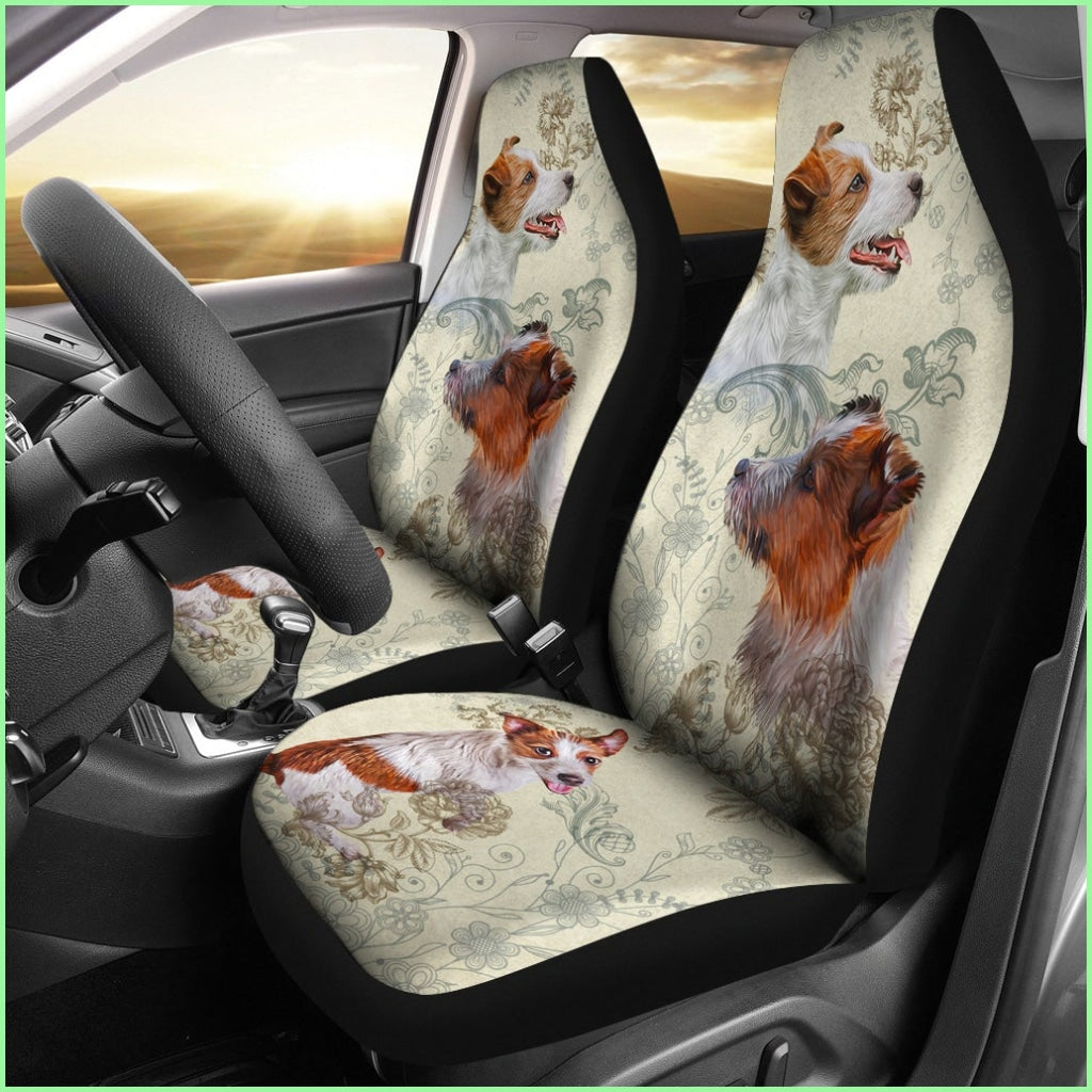 Jack Russell Terrier Car Seat Covers (Set Of 2)