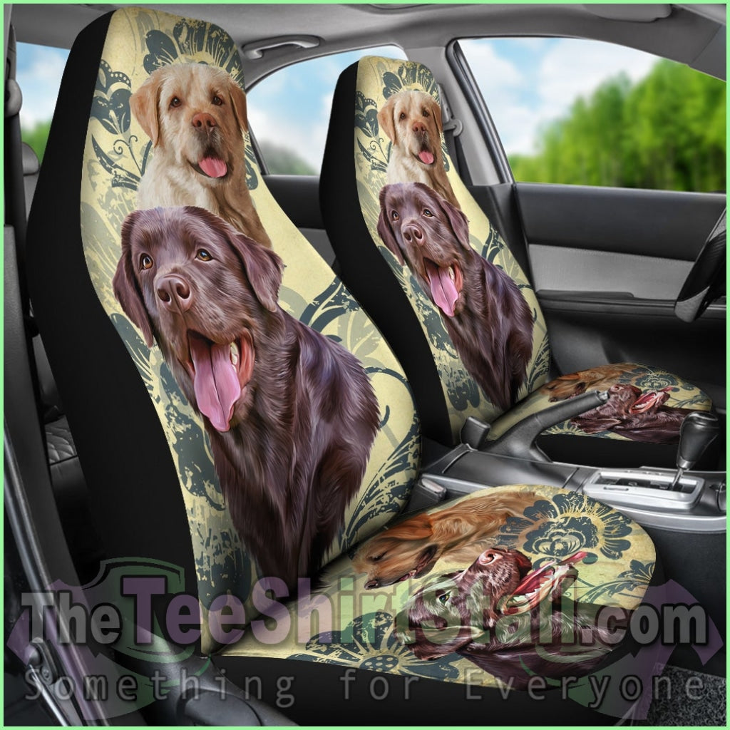 Labrador Car Seat Covers (Set Of 2)