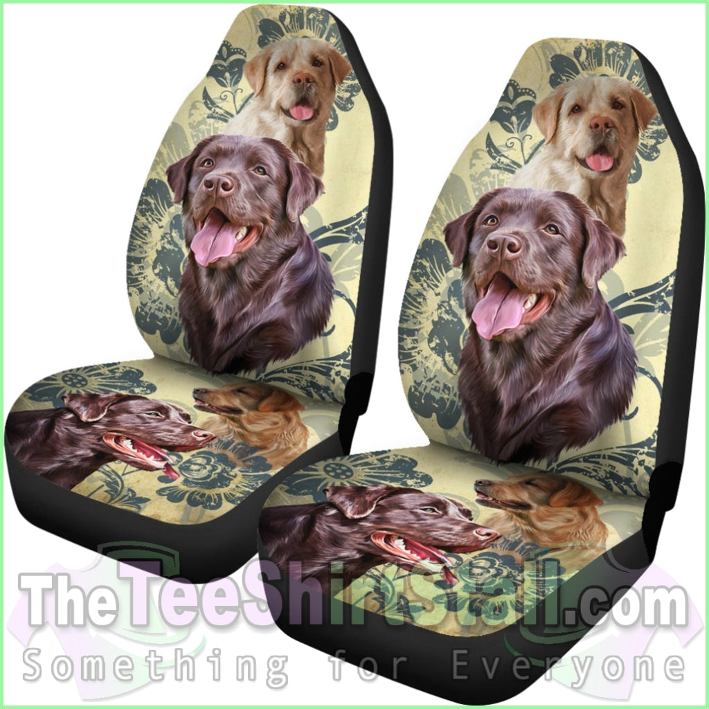 Labrador Car Seat Covers (Set Of 2)