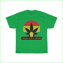 Load image into Gallery viewer, Legalize It Now Tee L / Irish Green T-Shirt
