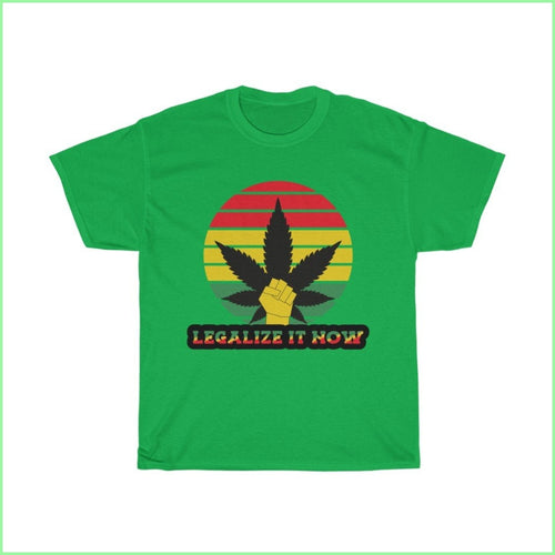 Legalize It Now Tee L / Irish Green T-Shirt