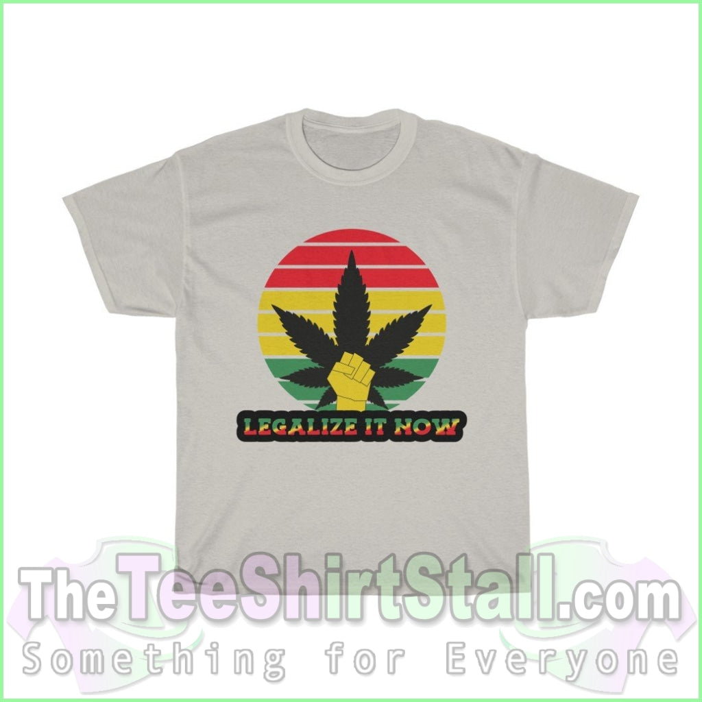 Legalize It Now Tee S / Ice Grey T-Shirt