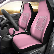 Load image into Gallery viewer, Light Pink Bandana Seat Covers - Minimal
