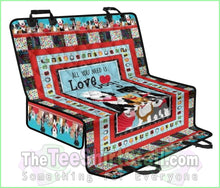 Load image into Gallery viewer, Love &amp; A Dog Pet Seat Cover
