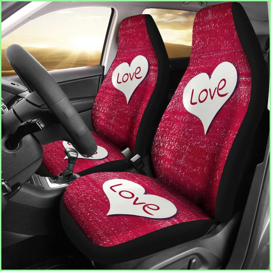 Love Heart Car Seat Covers