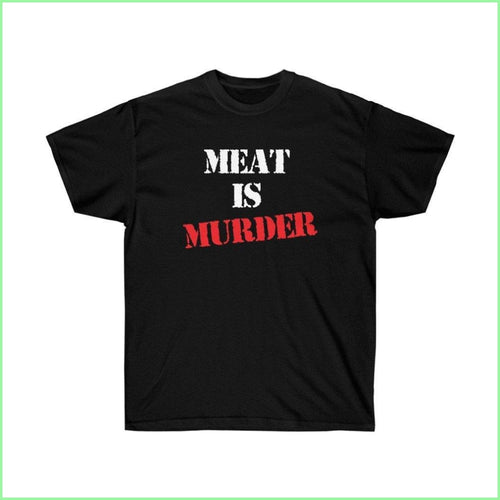 Meat is Murder Tee - The Tee Shirt Stall