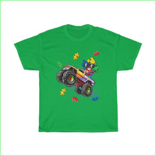 Load image into Gallery viewer, Monster Truck - Autism Tee L / Irish Green T-Shirt
