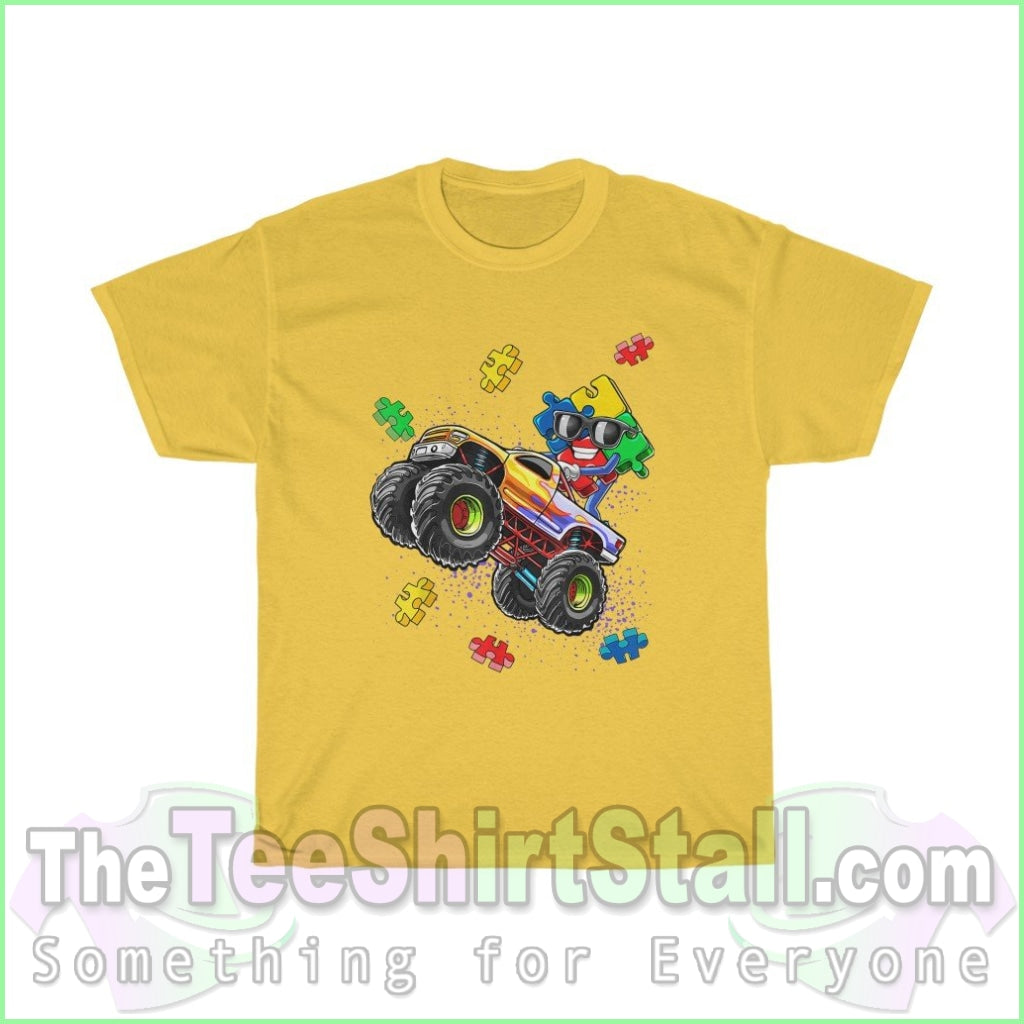 Monster Truck - Autism Tee S / Daisy T-Shirt