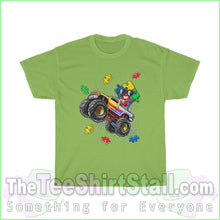 Load image into Gallery viewer, Monster Truck - Autism Tee S / Lime T-Shirt
