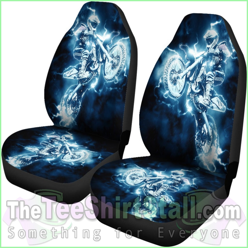 Motocross Motorbike Car Seat Covers