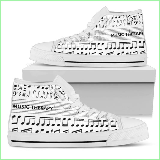 Music Therapy - White Sole