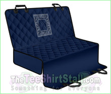 Load image into Gallery viewer, Navy Blue Bandana Car Pet Seat Covers
