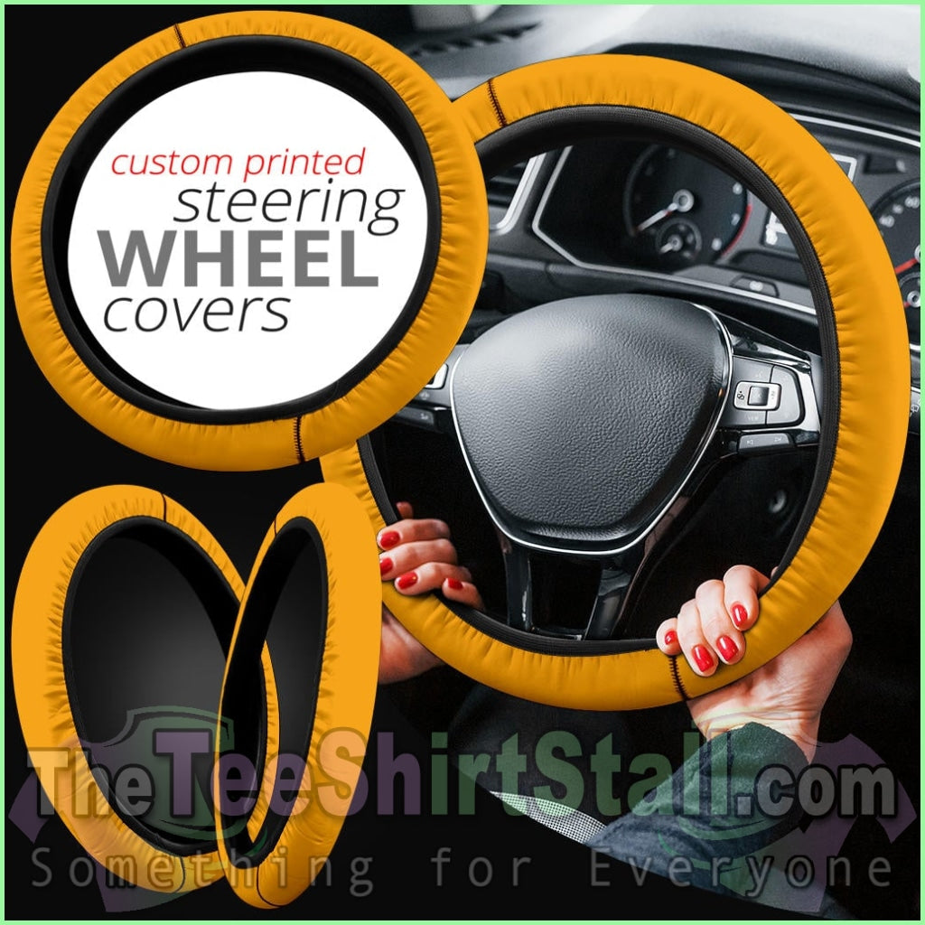 Orange Steering Wheel Cover