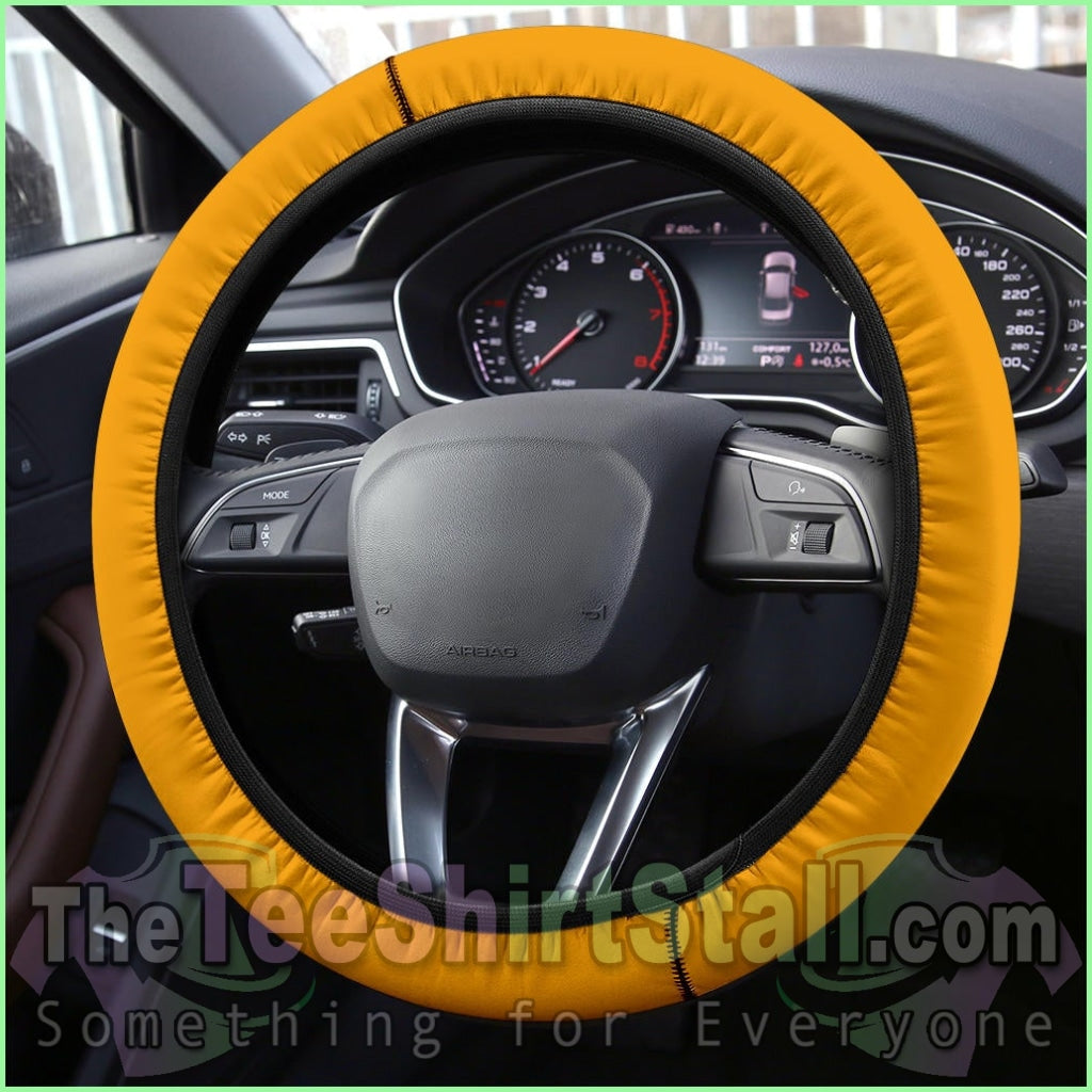 Orange Steering Wheel Cover