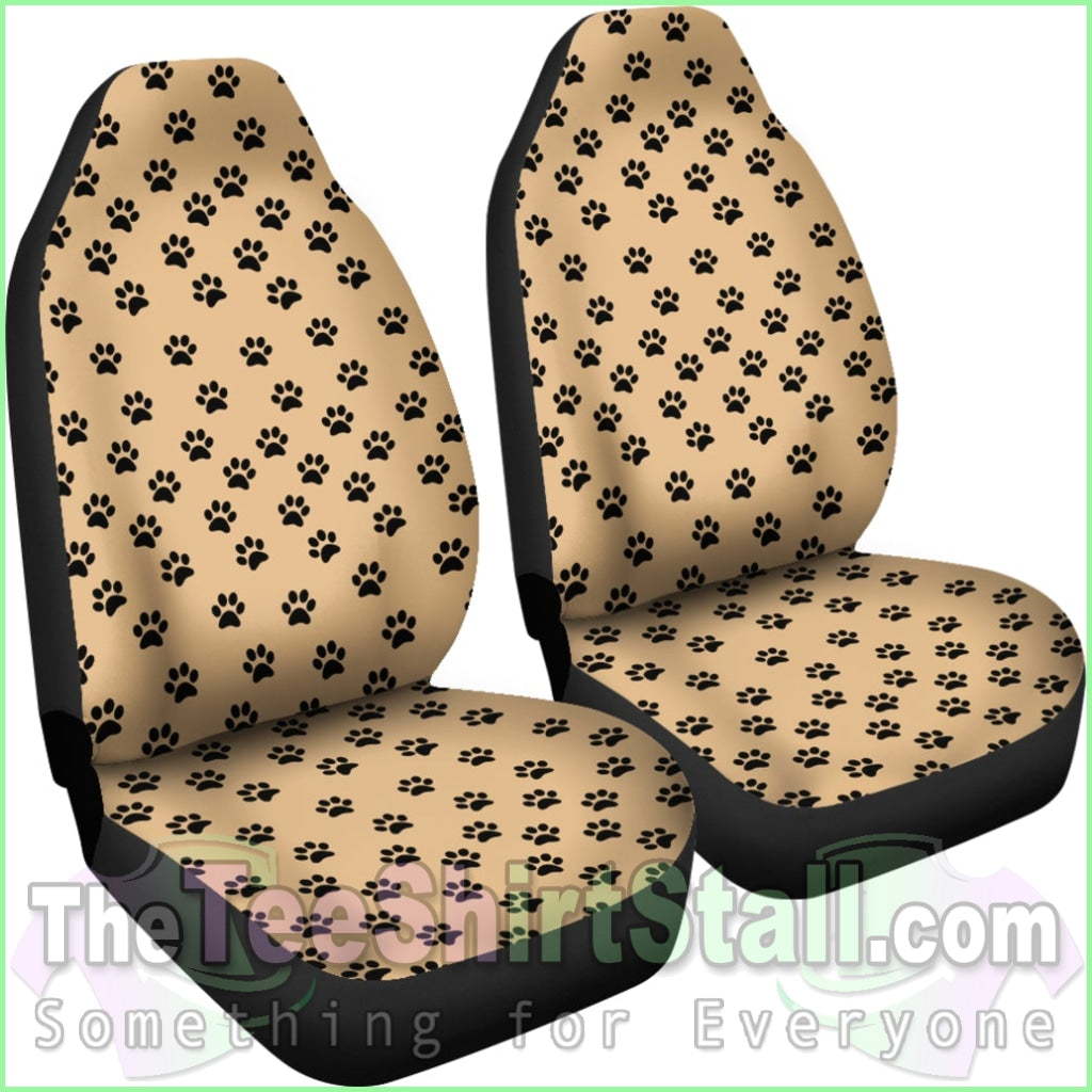 Paw Prints Car Seat Covers