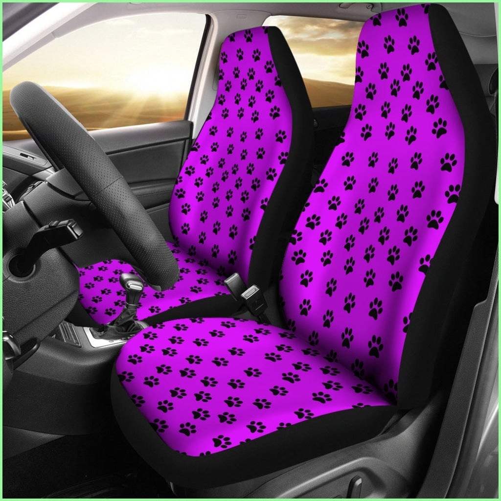 Paw Prints Car Seat Covers