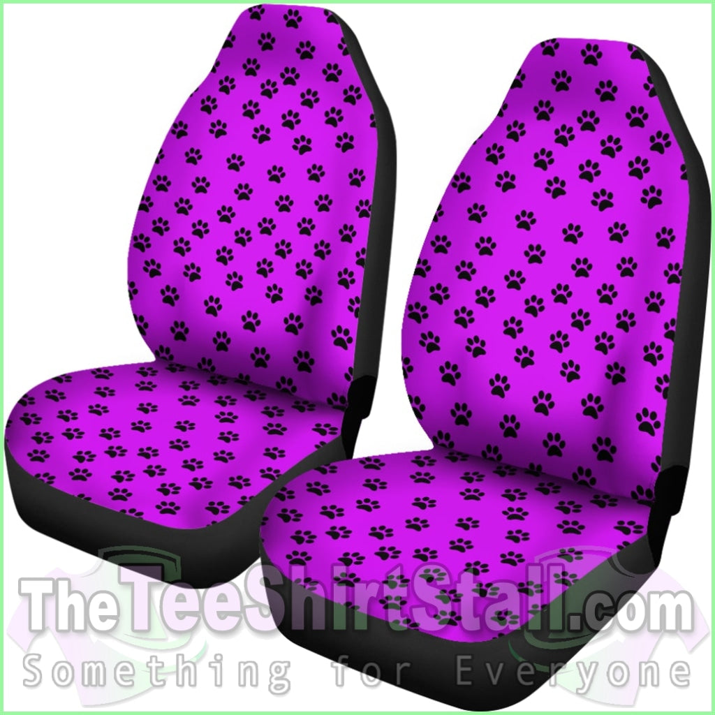 Paw Prints Car Seat Covers